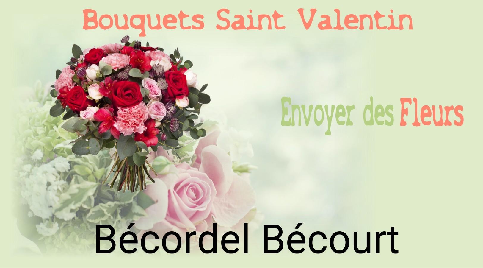 Roses de Saint-Valentin livrées à Bécordel-Bécourt